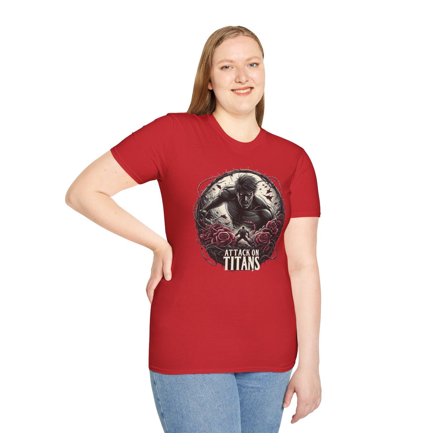 Unisex Softstyle T-Shirt Attack On Titan