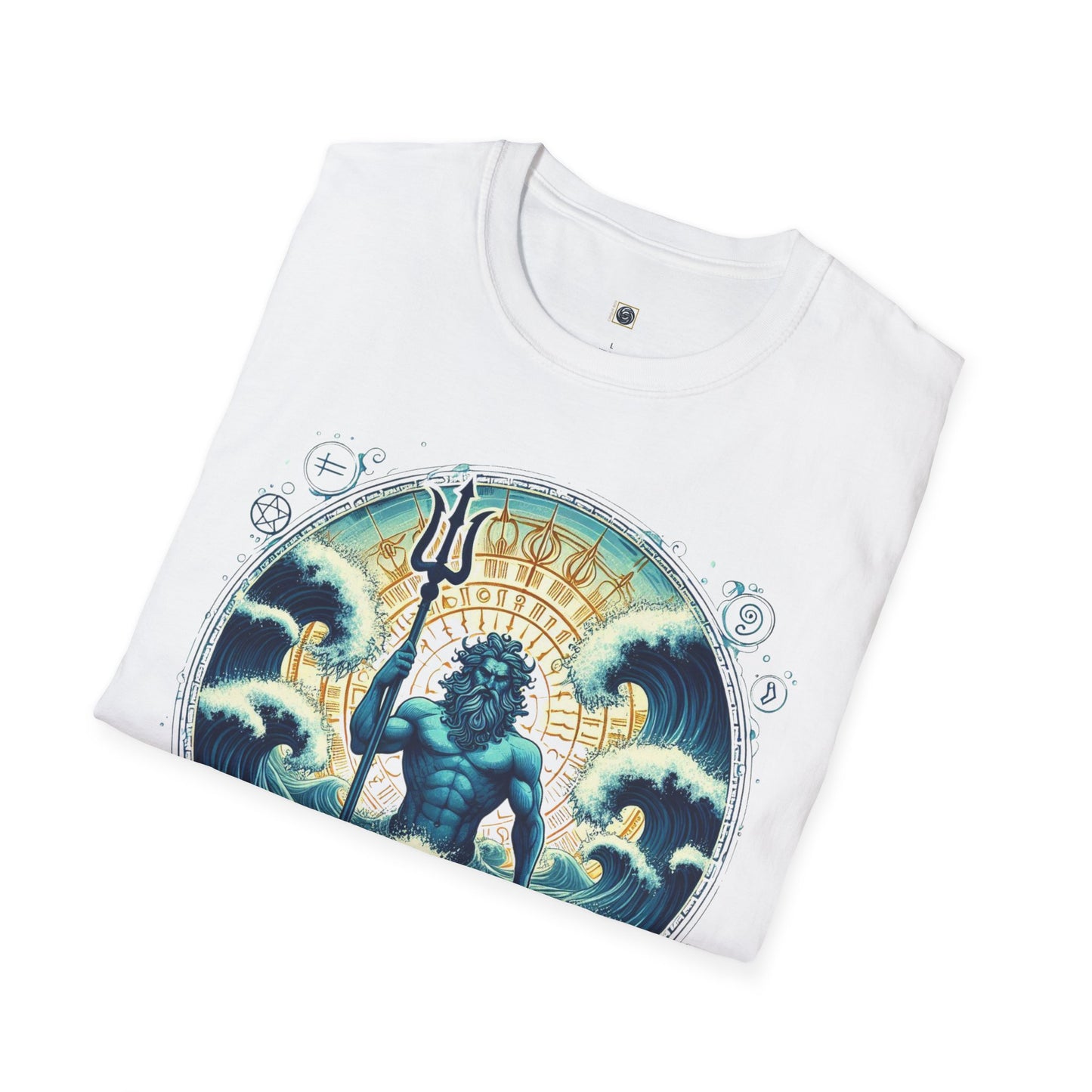 Unisex Softstyle  Poseidon Graphic Design T-Shirt