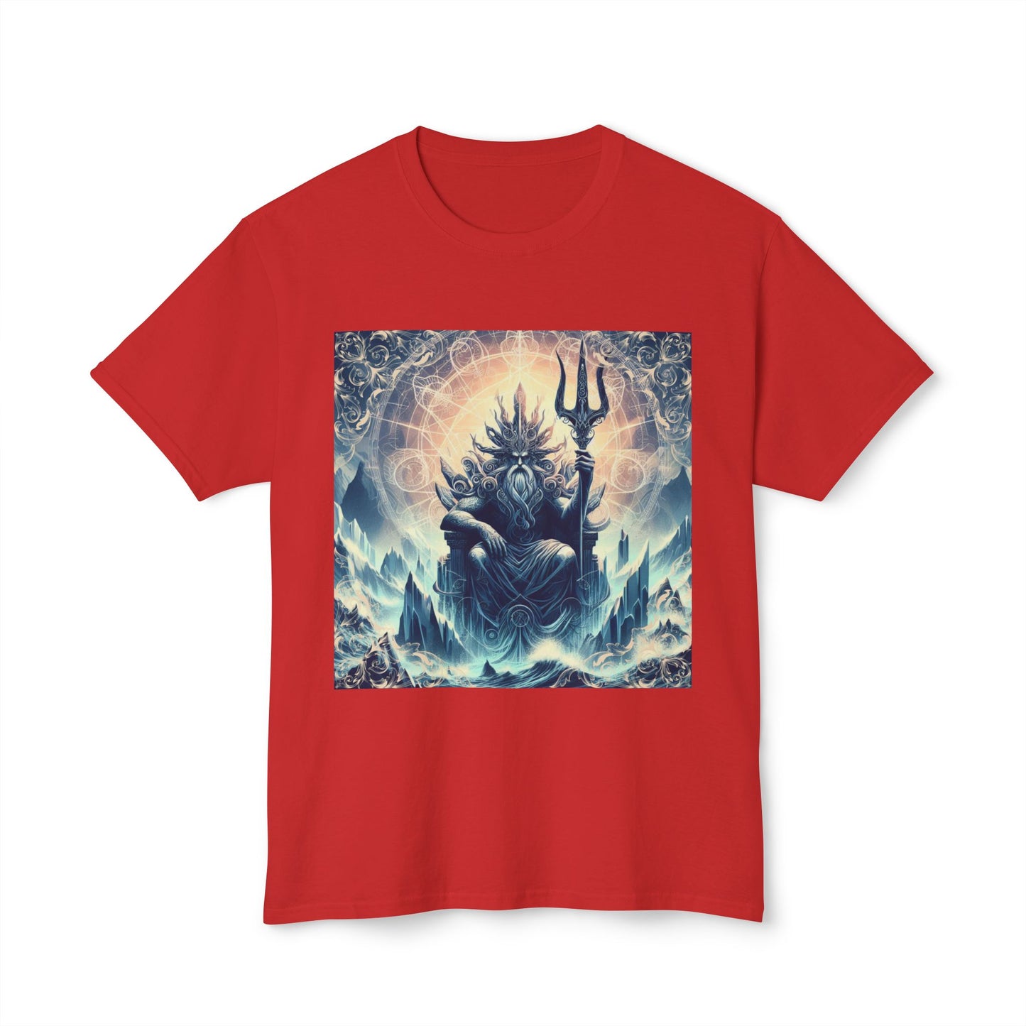 Unisex HD Cotton™Poseidon Grapihc Design  T-shirt