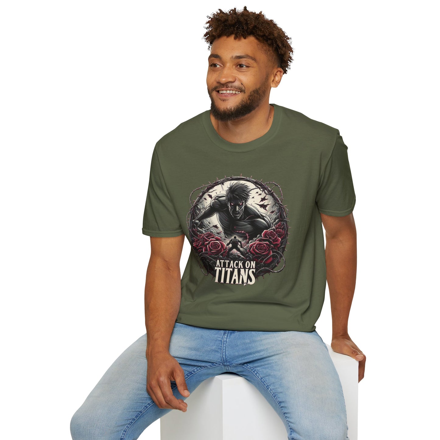 Unisex Softstyle T-Shirt Attack On Titan