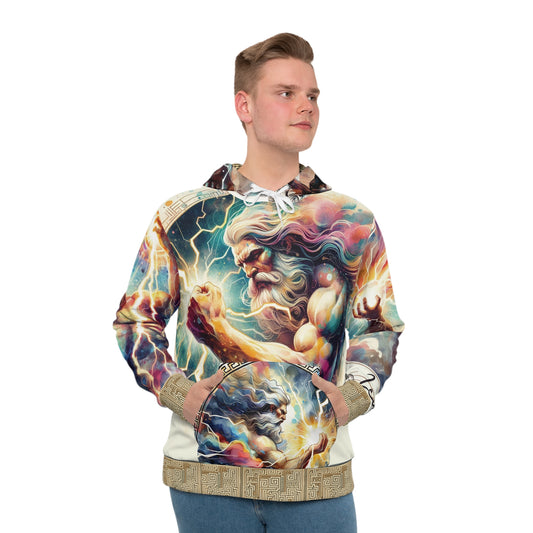 Men's Hoodie Zeus All Over Print Graphic Design (AOP)