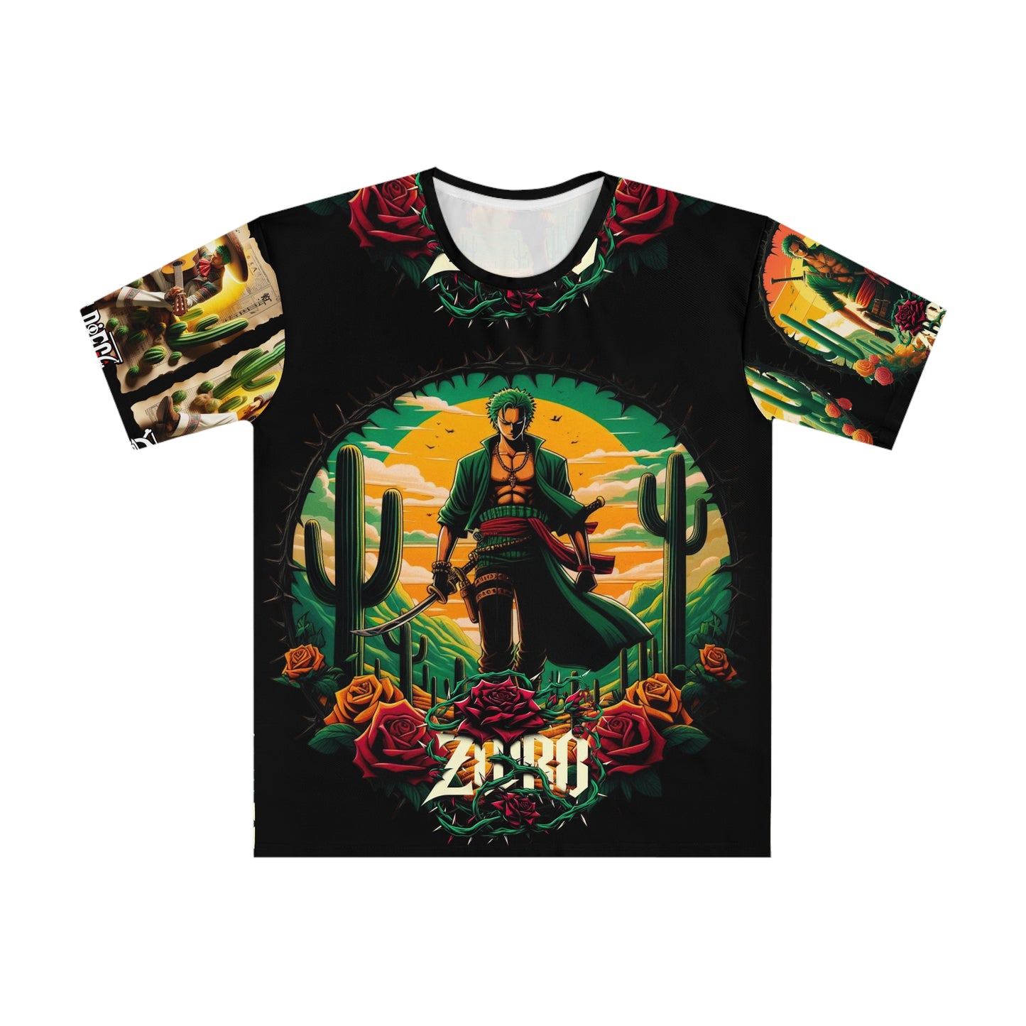 Men's Loose T-shirt (AOP) Zoro One Piece