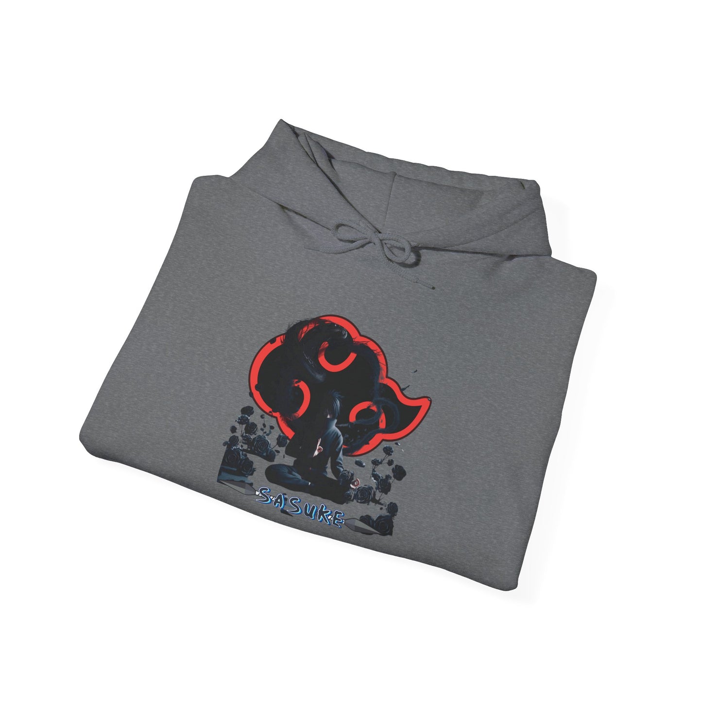 Unisex Heavy Blend™ Hooded Sweatshirt Sasuke Graphic Design