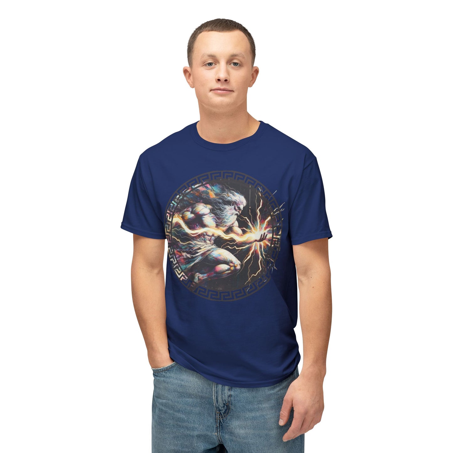 Unisex HD Cotton™ T-shirt Zeus Graphic Design